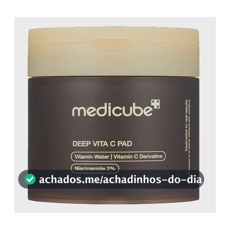 Medicube Deep Vita C Pad Disco Facial Vitamina C Coreano Todo Tipo De Pele