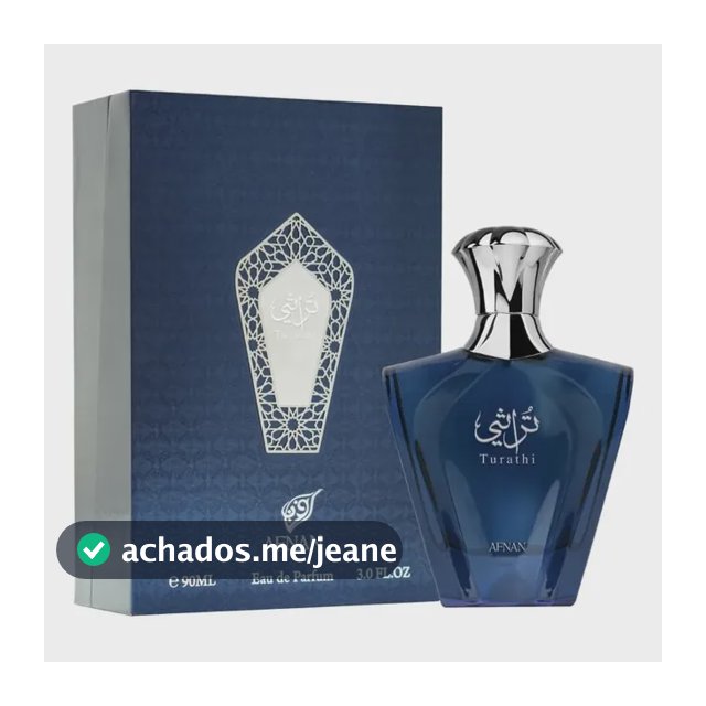 Perfume Arabe Afnan Turathi Blue Edp 90ml