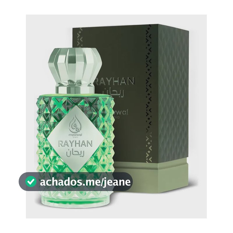 Perfume Árabe Mawwal Rayhan 100ml Eau De Parfum Masculino