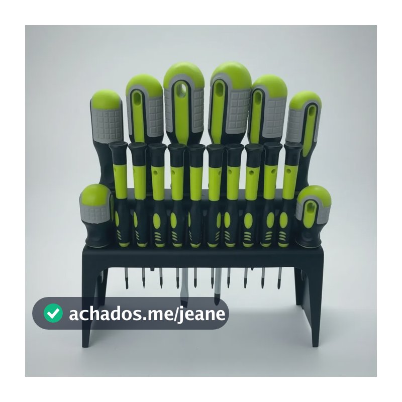 Kit Jogo De Chave De Fenda Phillips Torx 18 Peças Imantada