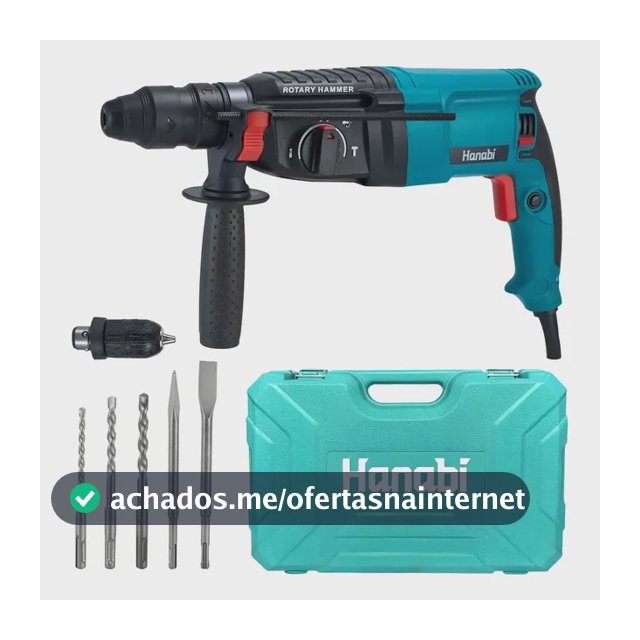 Martelete Perfurador Rompedor Professional 26mm 1300w Sds