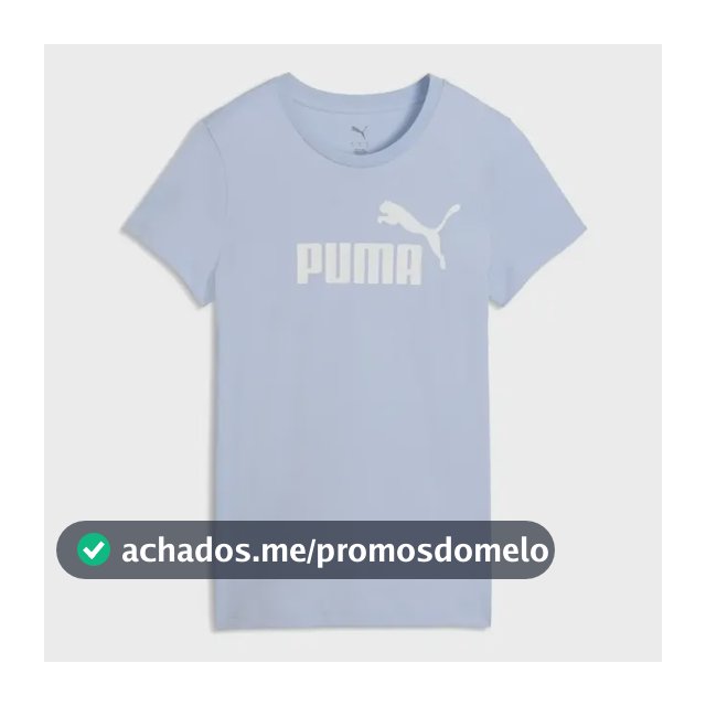 Camiseta Feminina Ess No. 1 Logo Slim Tank Puma Snow Mountain Blue N/a M Liso