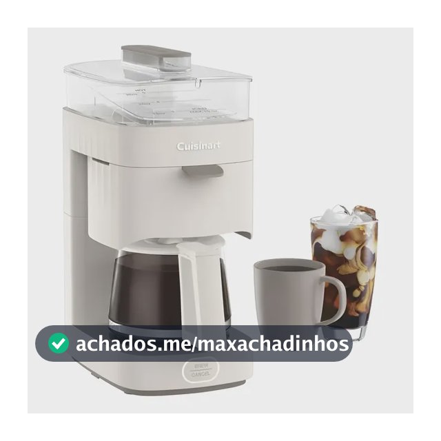 Cafeteira Cuisinart Soho Dcc-5trnas De 5 Xícaras Com Jarra D