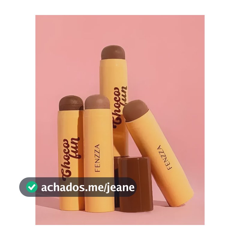 Fenzza Makeup Contorno Stick Choco Fun Corretivo Facial 70 Cacau