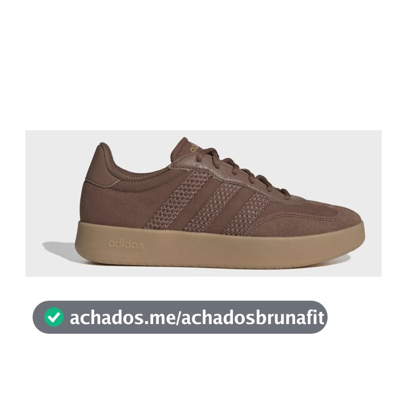 Tênis Feminino Barreda adidas Marrom Liso 35 Br