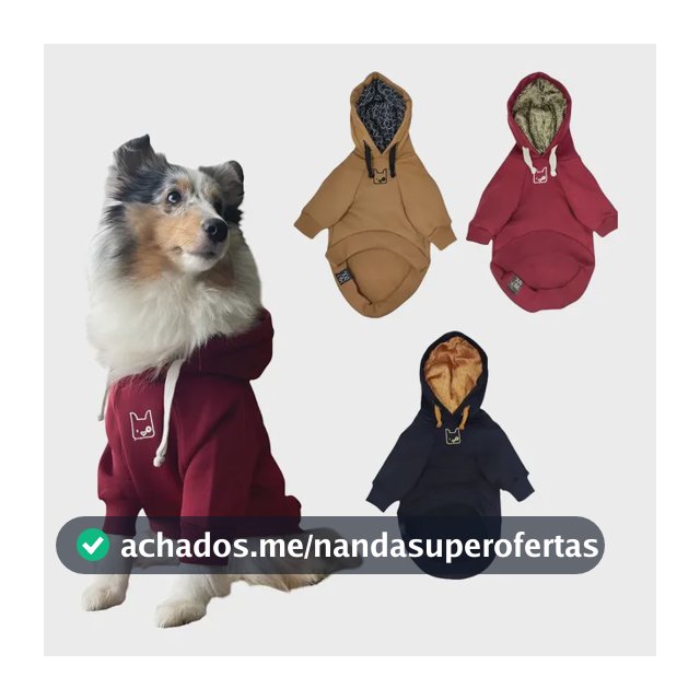 Roupa Roupinha Moletom Pet Inverno Cachorro Porte Grande Xxg