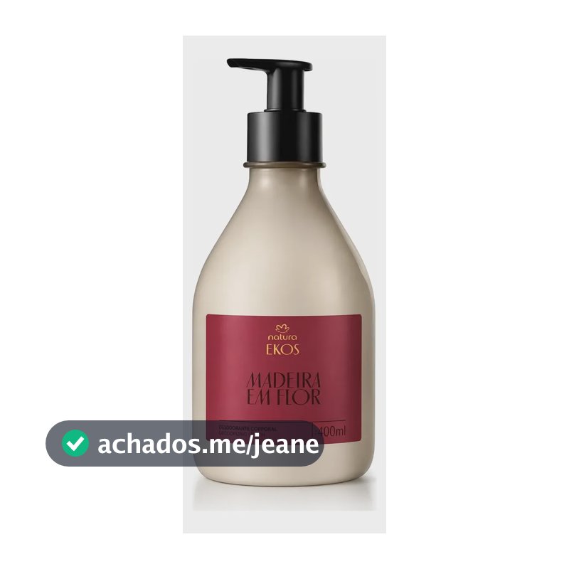 Hidratante Para O Corpo Ekos Madeira Em Flor