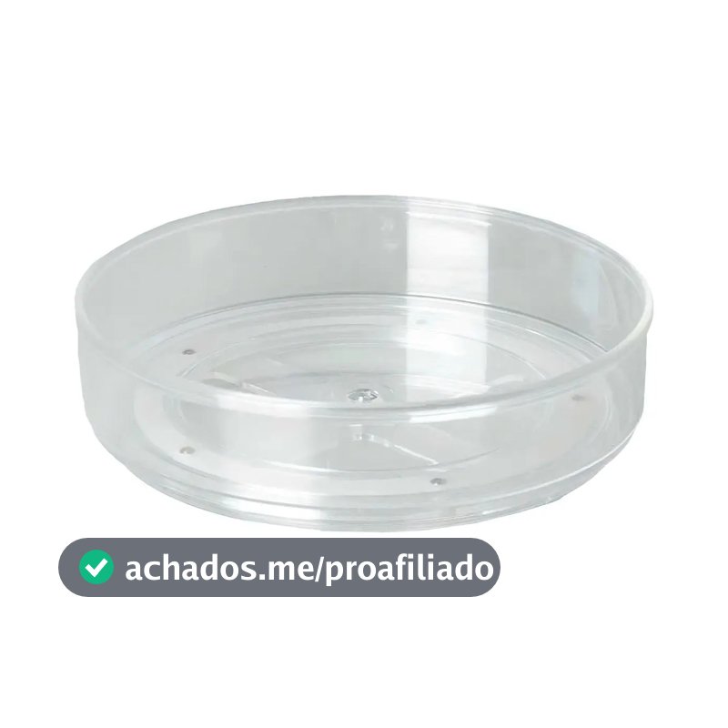 Organizador Cosméticos Porta Maquiagem Acrílico Giratório