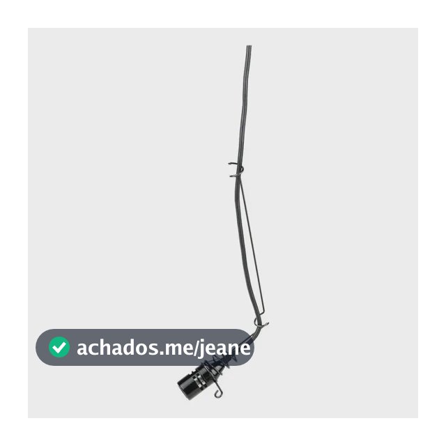 Microfone Suspenso Cardioide Coral Preto Cm12c Samson Preto