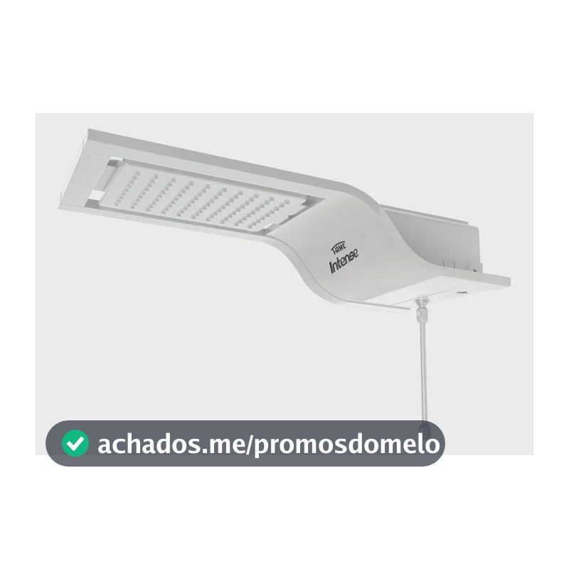 Chuveiro Elétrico Intense Fame Eletrônica 7800W Branco Ajuste de Temperatura