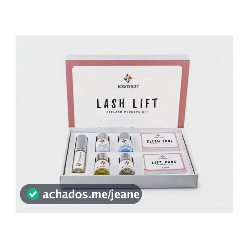 Lash Lift Lifting De Cílios Iconsign Cílios Permanente