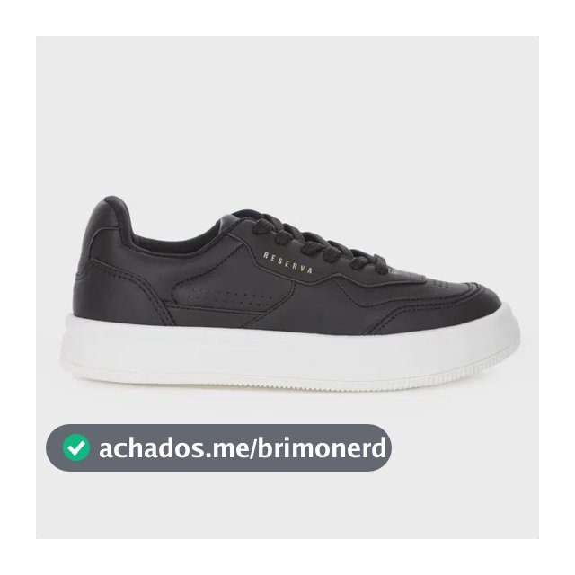 Tênis Reserva Masculino Casual Cano Baixo Antiderrapante