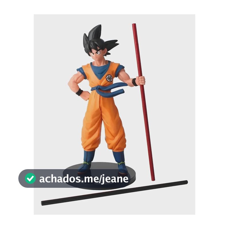Son Goku Action Figure Dragon Ball Z Peça De Colecionador