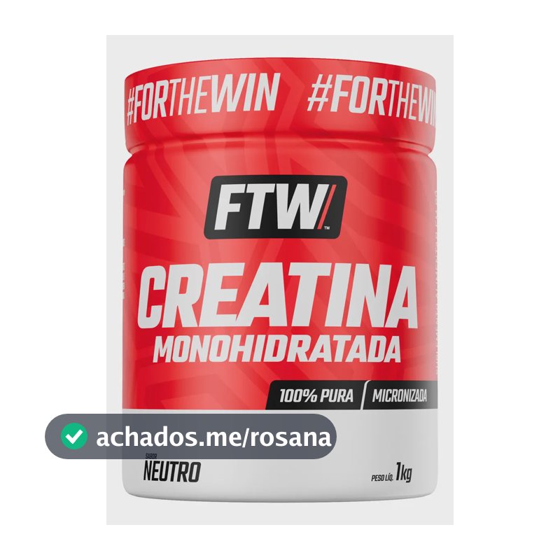 Creatina FTW em pó Sem sabor x 1kg