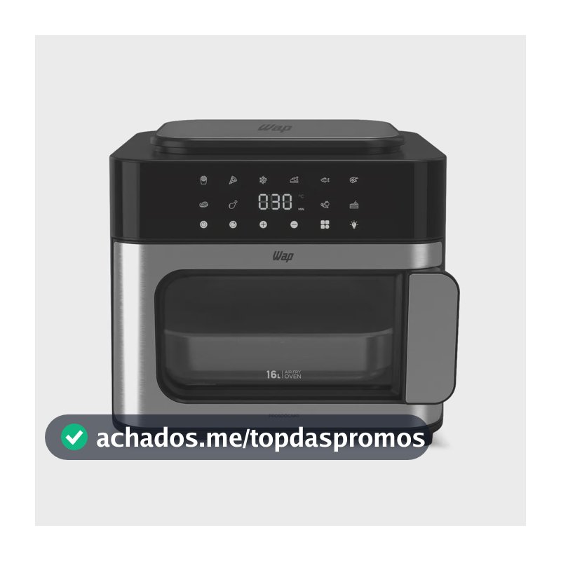 Air fryer Oven 16L Wap Multi-Comb Digital WAFC16 Painel Touch 220V