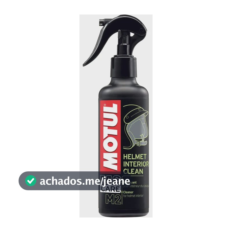 Motul Mc Care M2 Helmet Interior Clean Higienizador Capacete