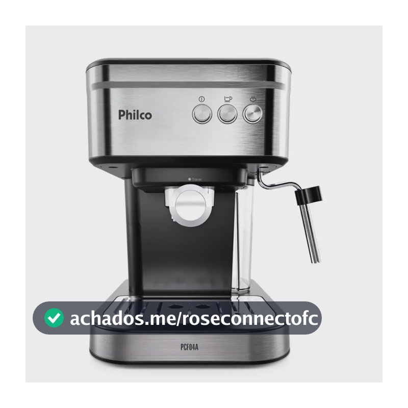 Cafeteira Expresso Philco Pcf04a 1,2l E Aquecedor De Xícaras preto