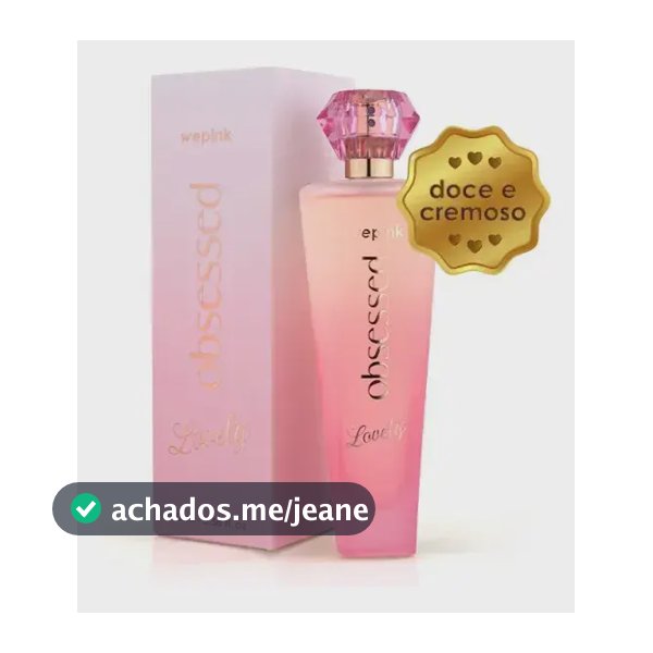 Perfume Obsessed Lovely Colônia 100ml - Wepink