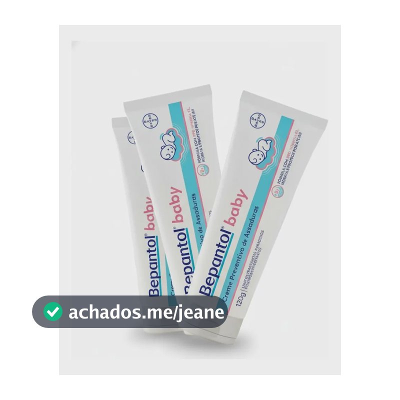 Kit 3 Pomada Bepantol Baby Barreira Transparente - E.v 120g