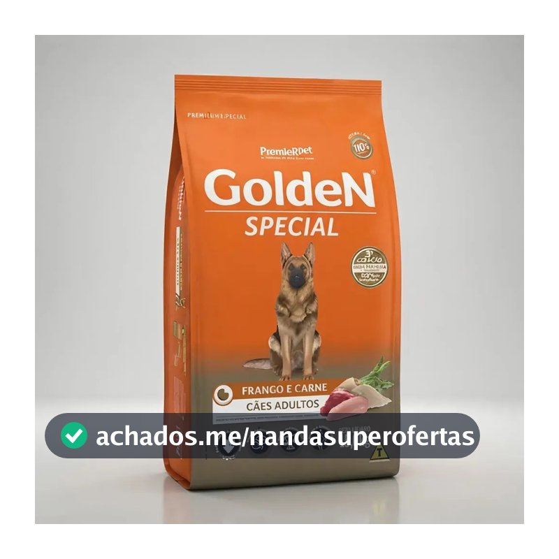 Golden Special Adulto Sabor Frango E Carne De 15kg