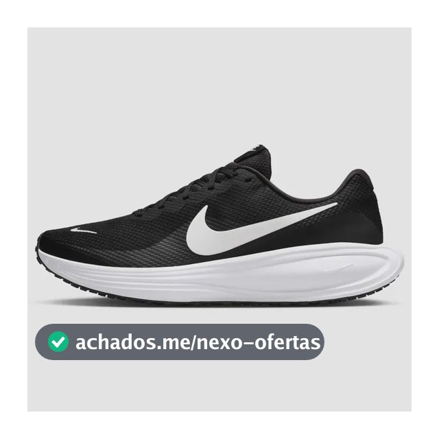 Tênis Nike Revolution 8 Masculino Preto/branco 44 Br