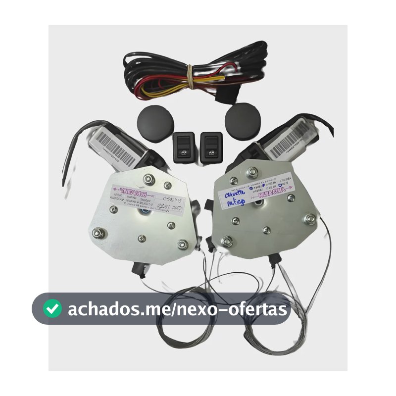 Kit Vidro Eletrico Chevette Com Ou Sem Ventarola Simples