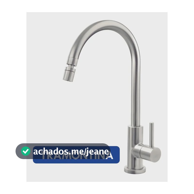 Torneira De Cozinha Tramontina Arko 94520/017 Prateado Acetinado