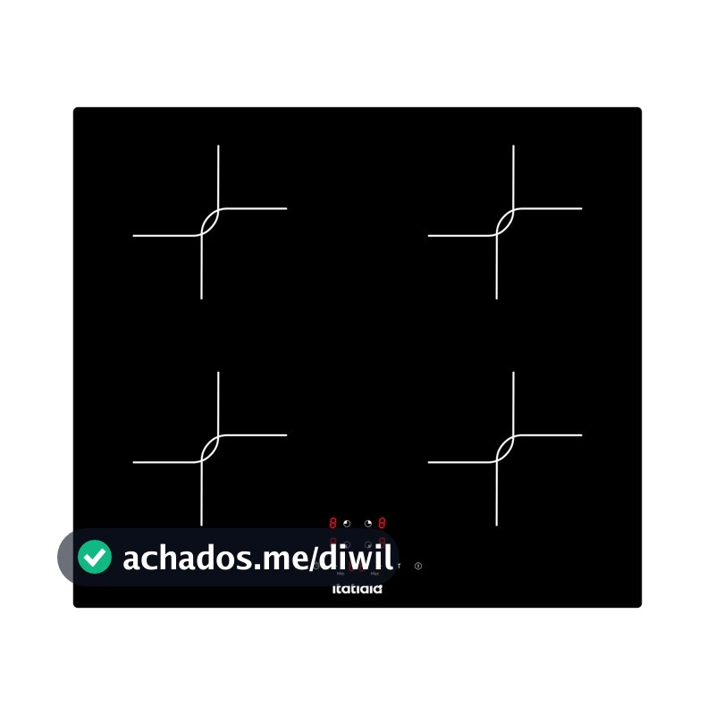 Cooktop de Indução Itatiaia Master 4Q 220V - Preto