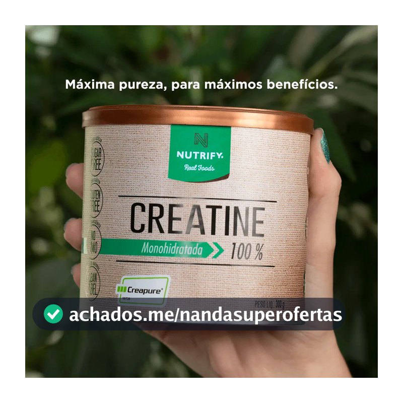 Creatina Nutrify em pó Sem sabor x 300g