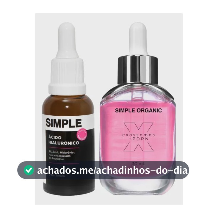 Kit Regeneração Pdrn + Ultra Sérum Ácido Hialurônico Simple