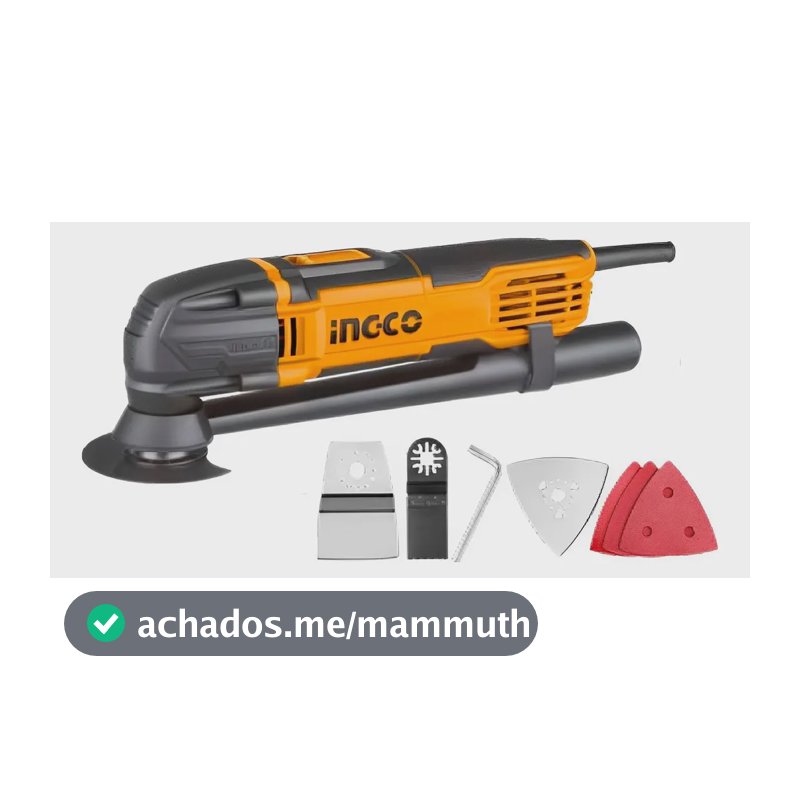 Multiferramenta Oscilante Ingco 300w C/ Acessórios