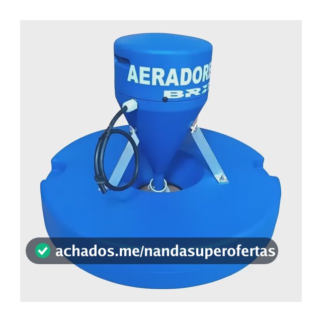 Aerador Piscicultura Chafariz 0.5cv 500mts 12x Sem Juros