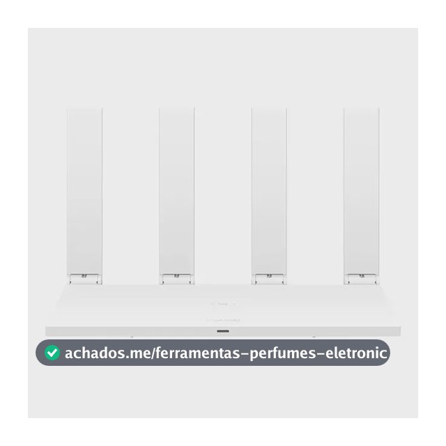 Roteador Huawei Wifi Ax2s 5 Ghz Wi-fi 6 Harmonyos Mesh+ Easymeshvisualização De Diagnósticos Do Wi-fi Controle Parental Branco