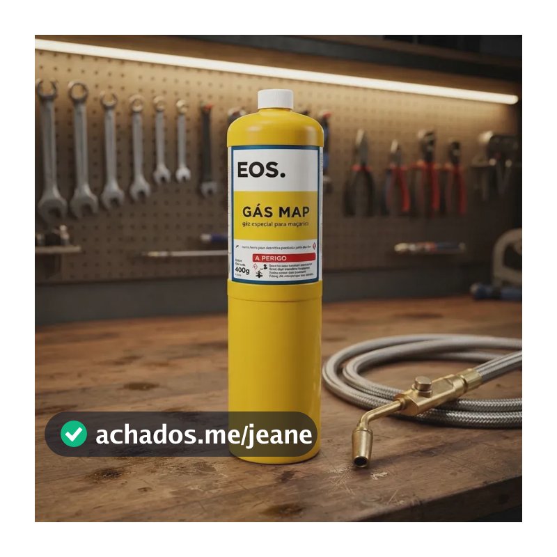 Gás Refil Map Eos Profissional Para Maçaricos Com 400g