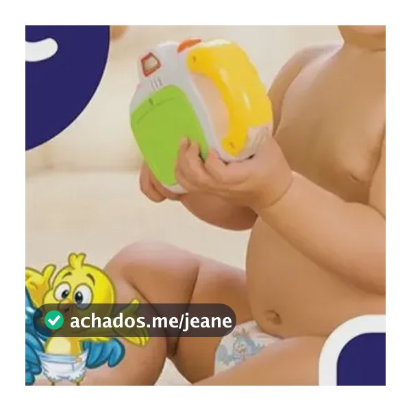 Fralda Babysec Ultrasec Galinha Pintadinha M 38 Un até 12 h