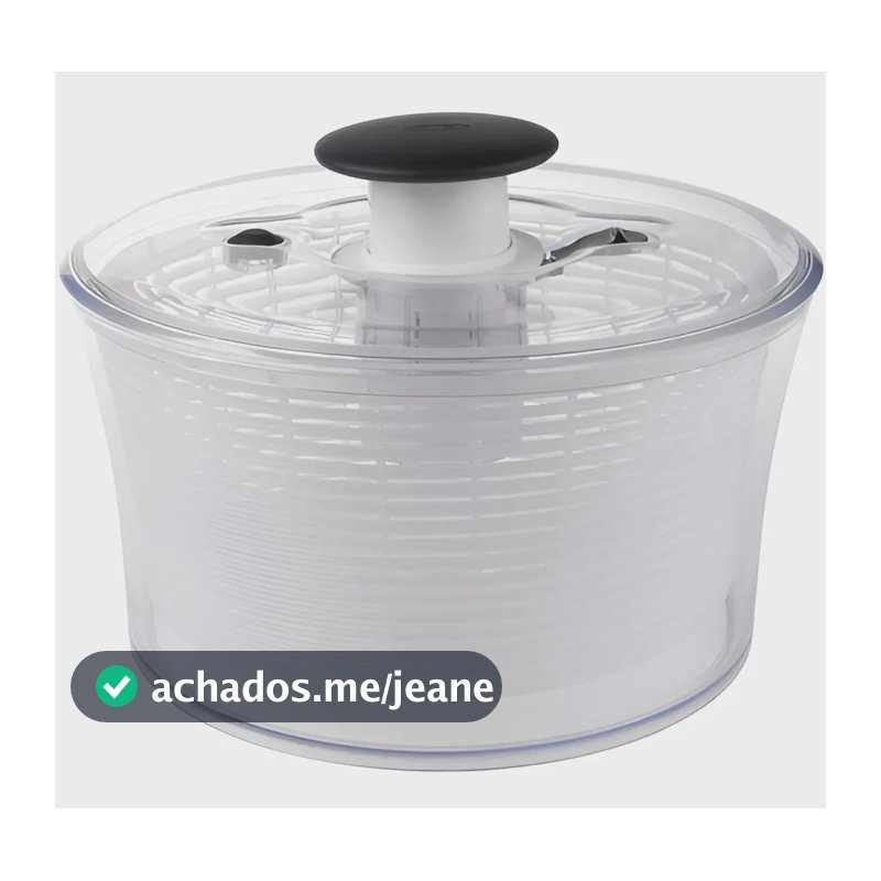 Lava E Seca Saladas Centrífuga Transparente 5 Litros Oxo