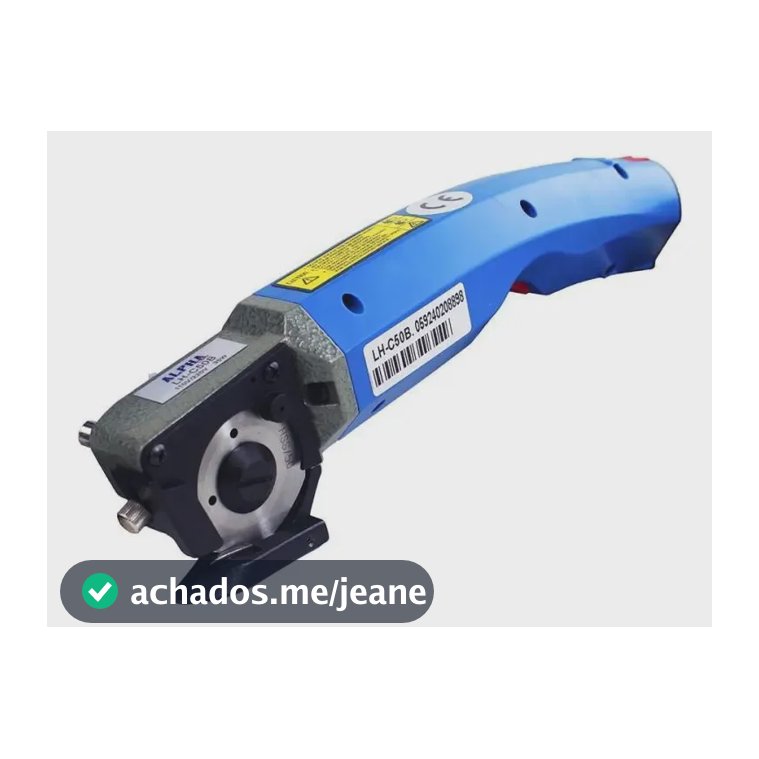 Maquina De Cortar Tecido 2pol Sem Fio Direct Drive Azul