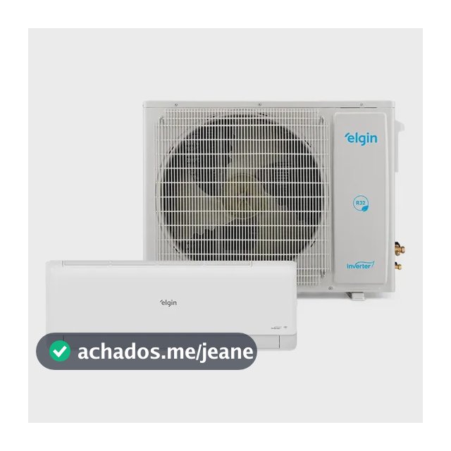 Ar-condicionado 9k Elgin Inverter Iii R-32 Quente Frio 220v Branco