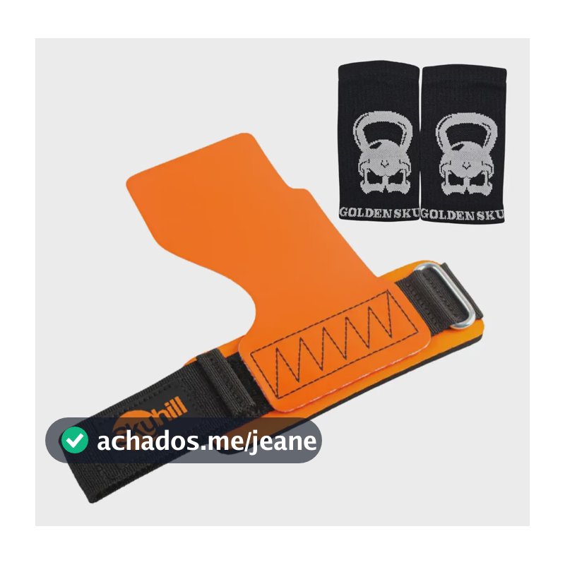 Hand Grip Skyhill Cf Ultra Crossfit Calistenia Lançamento P-m Laranja