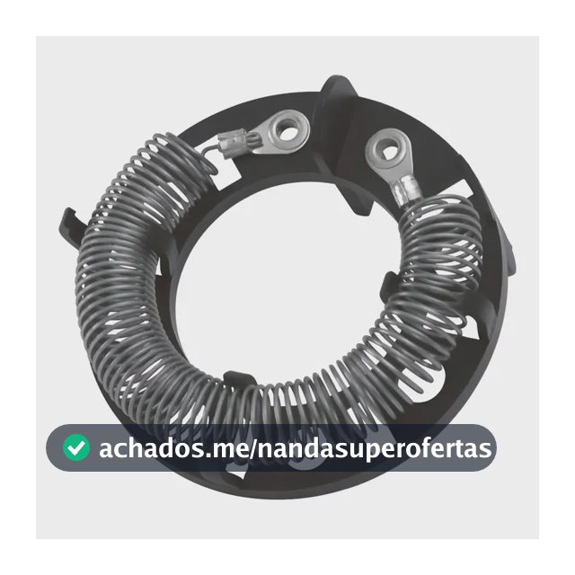 Resistência Fame Granducha Banho Máximo 7000W 220V PVC Preto