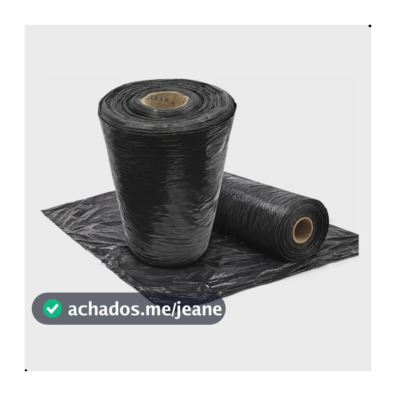 Lona Plástica Preta 4x30m Grande Proteção Pintura Obra Reforma Cobertura Móveis Piso Polietileno Multiuso Construção Econômica