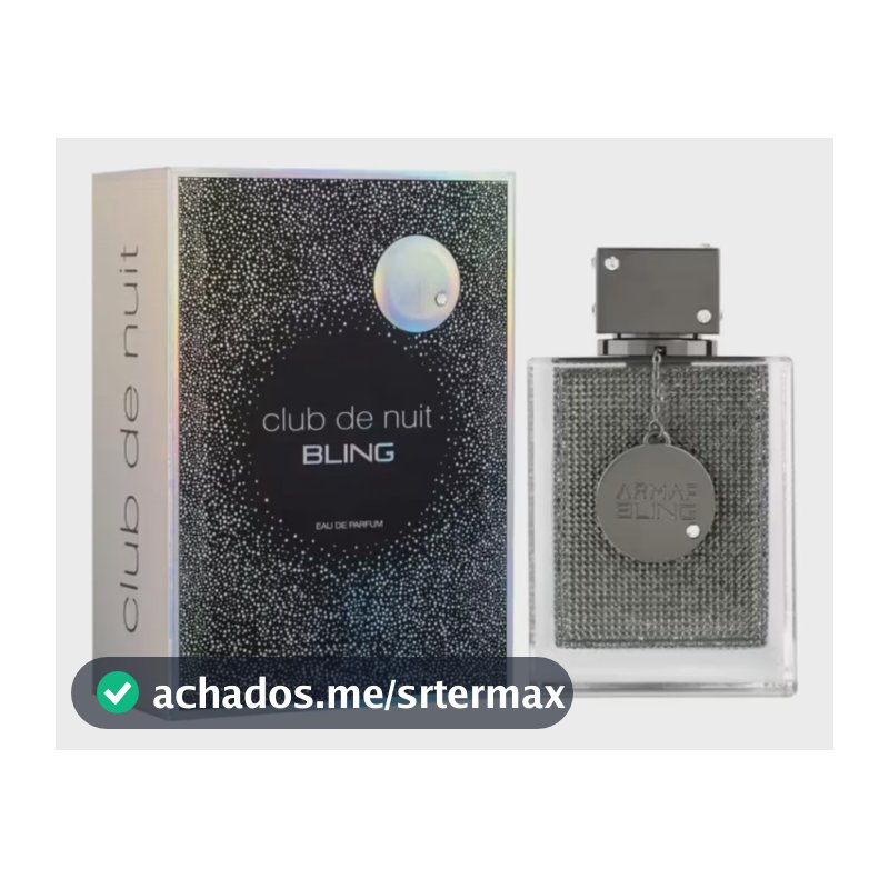 Club De Nuit Bling Armaf Eau De Parfum Edp Original 75ml
