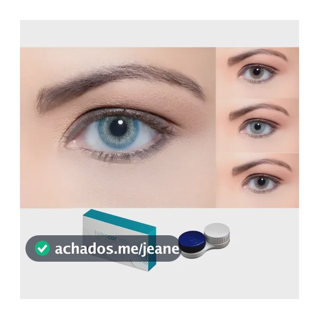 Lentes De Contato Solótica Hidrocor Mensal Sem Contorno