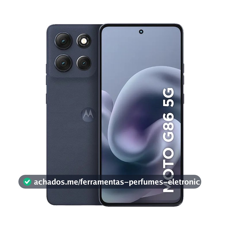 Celular smartphone Motorola G86 5G 256gb 8gb+16gb Ram Boost Grafite
