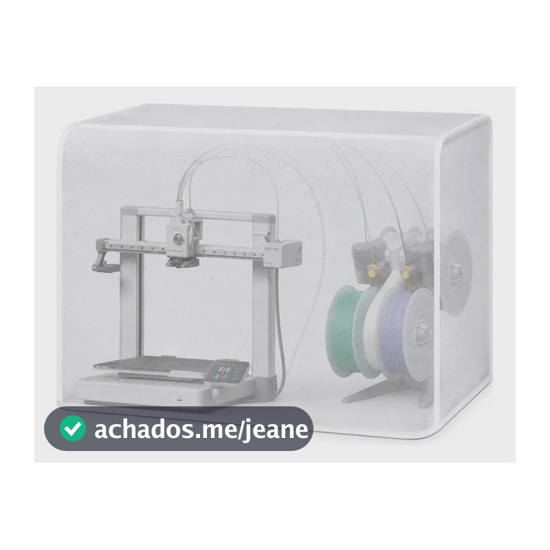 Capa Para Bambu Lab A1 Com Combo Ams - Tnt Branco Branco