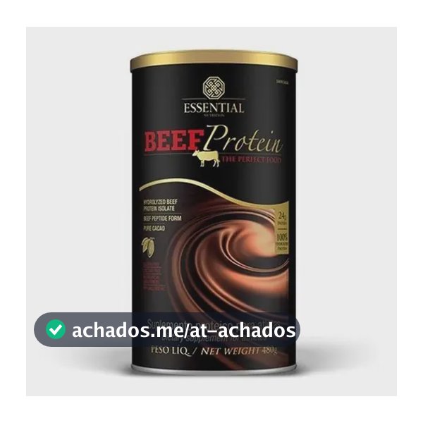 Beef Protein Essential Nutrition 480g Cacao