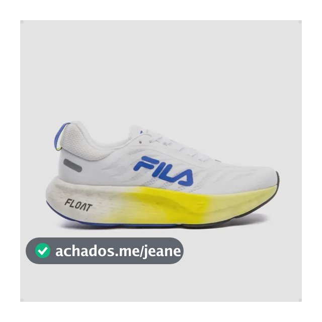 Tênis Fila Float Maxxi 2 Corrida Amortecimento Branco 43 Br