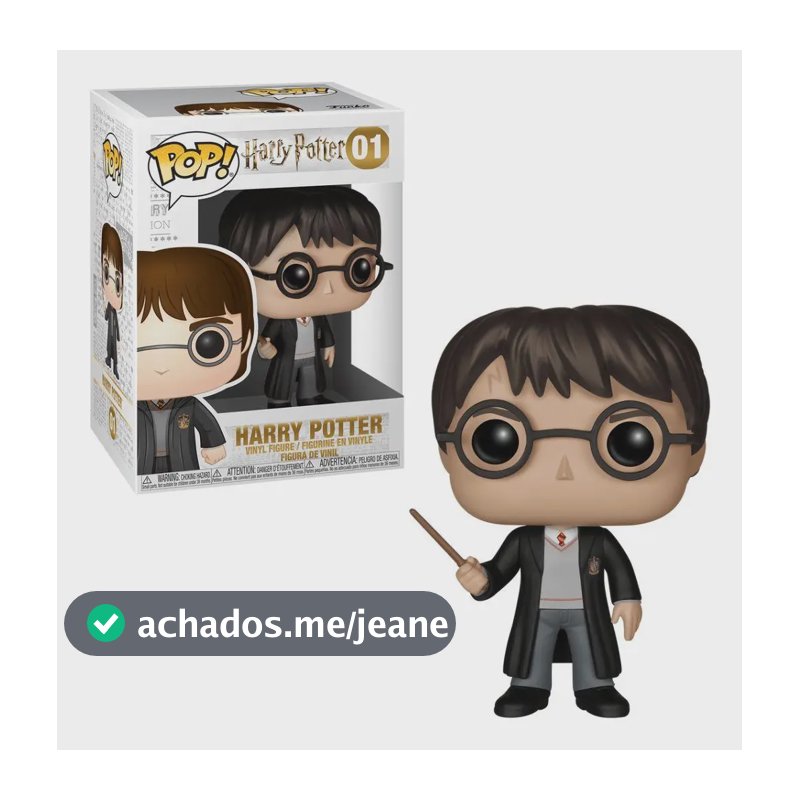 Boneco Funko Pop! Harry Potter de Vinil Colecionável-01