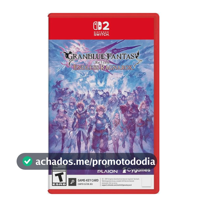 Granblue Fantasy Relink Endless Ragnarok Switch 2 Formato Físico