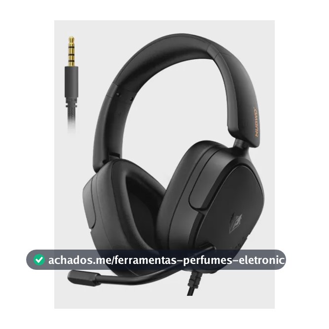 Fone Nubwo Hg04l Headset Gamer Surround 7.1 Ouvido Para Pc,Xbox,PS Possui uma entrada para fones de ouvido de 3,5 mm Preto
